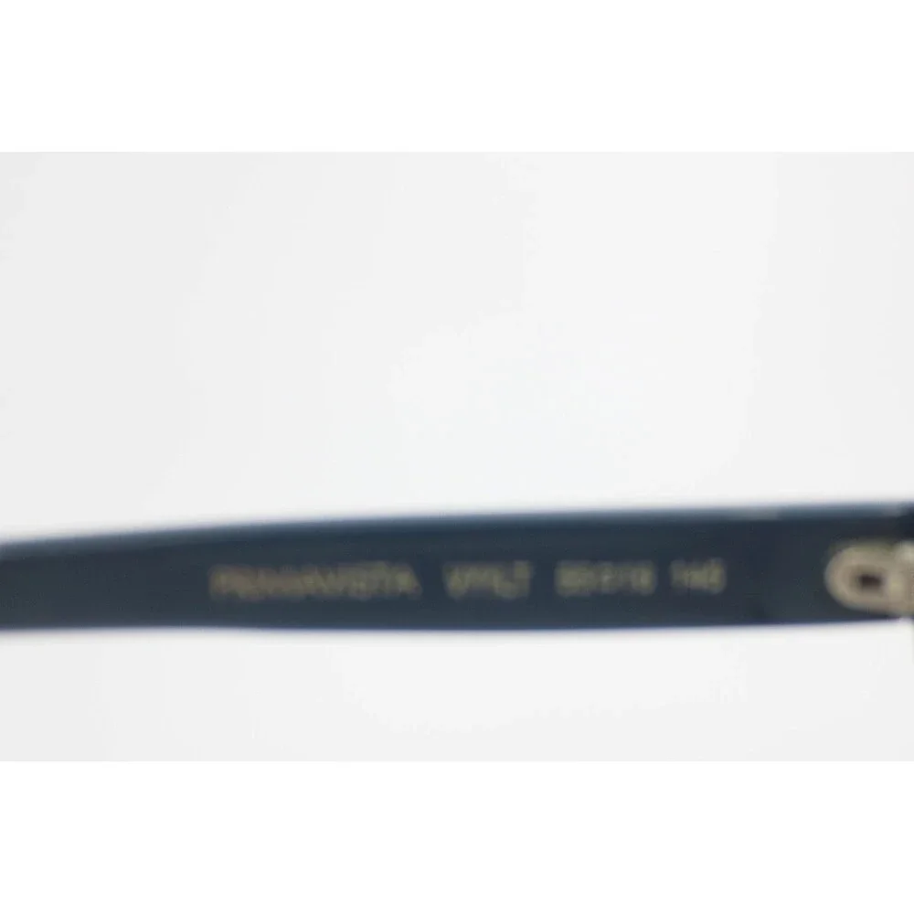 Vint & York Primavista VYYLT Cat Eye Eyeglasses Amber Tortoise Navy Blue